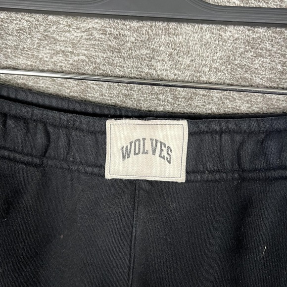 Darc Sport SHE Tracksuit Womens S Black Wolves Crop Sweatshirt Joggers 2 Piece - Picture 9 of 13